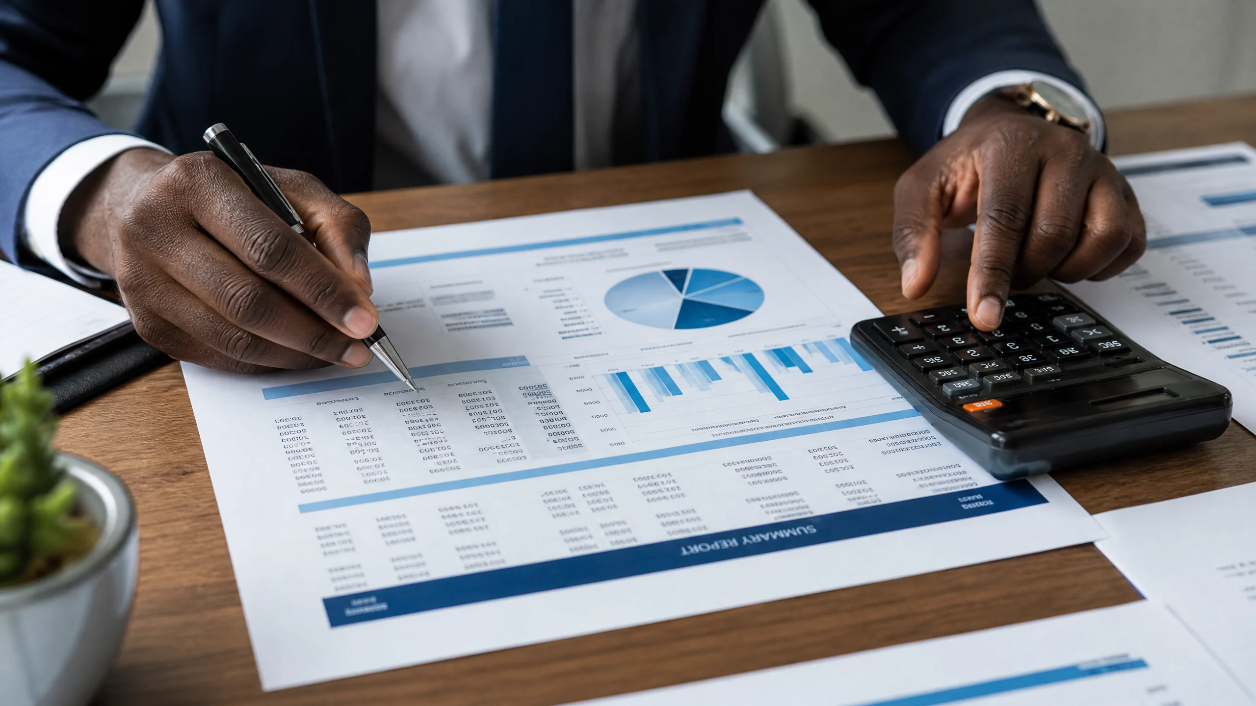African Finance Professional Reviewing Report